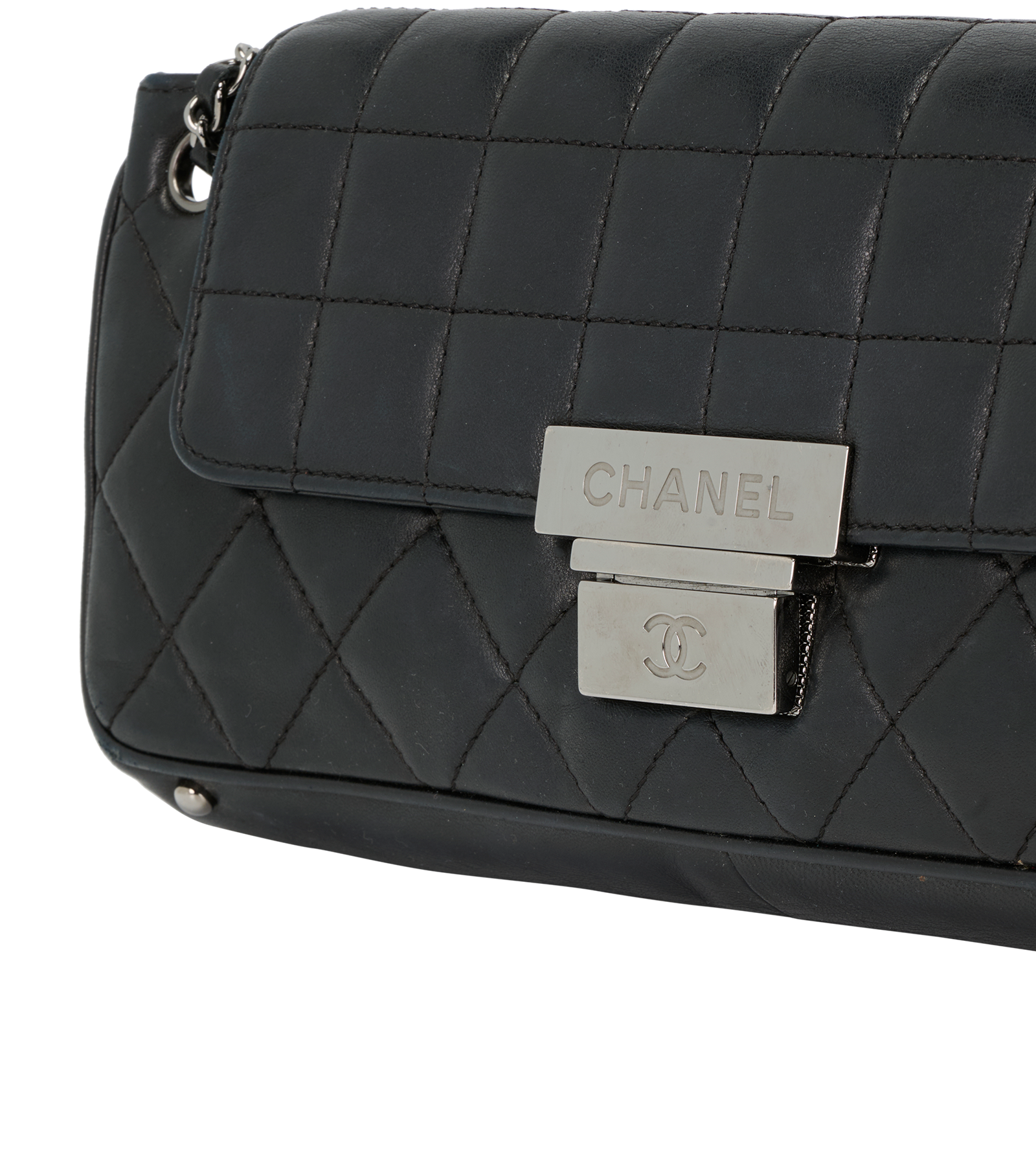 Accordion Flap Bag, &pound;1,300, Handbags, Black, Leather, Other view